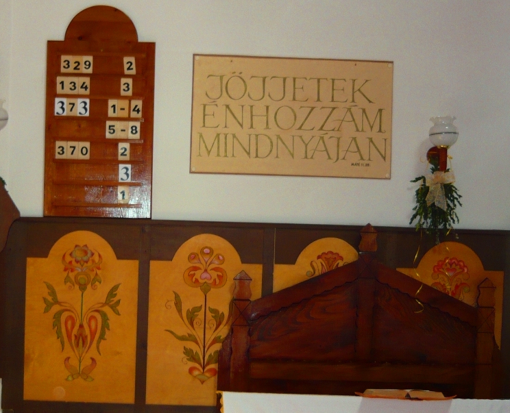 Templom belső, jobb Templom belső, jobb